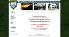 Desktop Screenshot of fischereiverein-neuburg.de